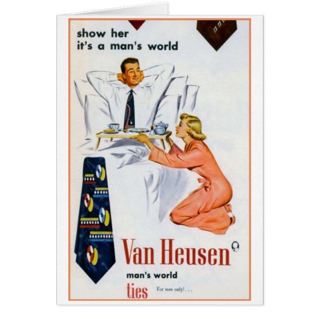 De är inte för kvinnor! hälsningskort (Framsidan)