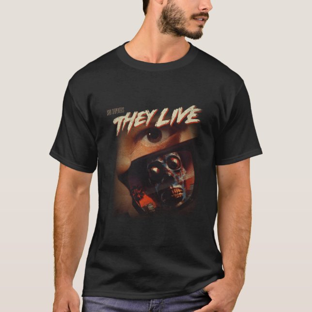 De är levande belägrade t shirt (Framsida)