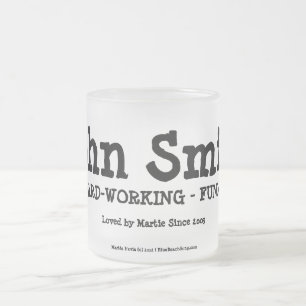 De är Loved by You - Mugg (Personalize)