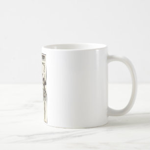 De är lyckliga, därför att de äter späcker kaffemugg