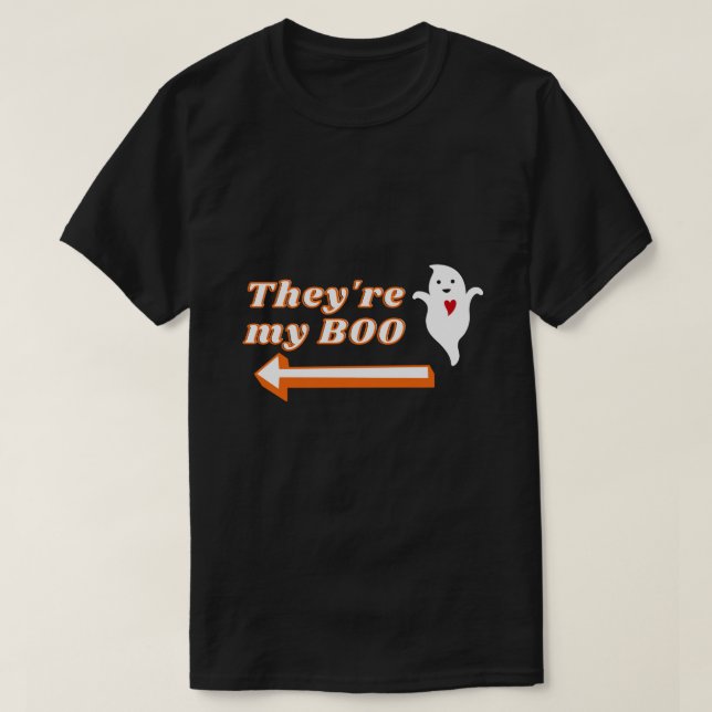 De är min Boo Halloween lite T-Shirt (Design framsida)