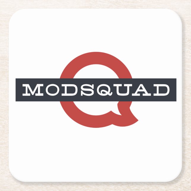 De är underlägg! underlägg papper kvadrat (Framsidan)