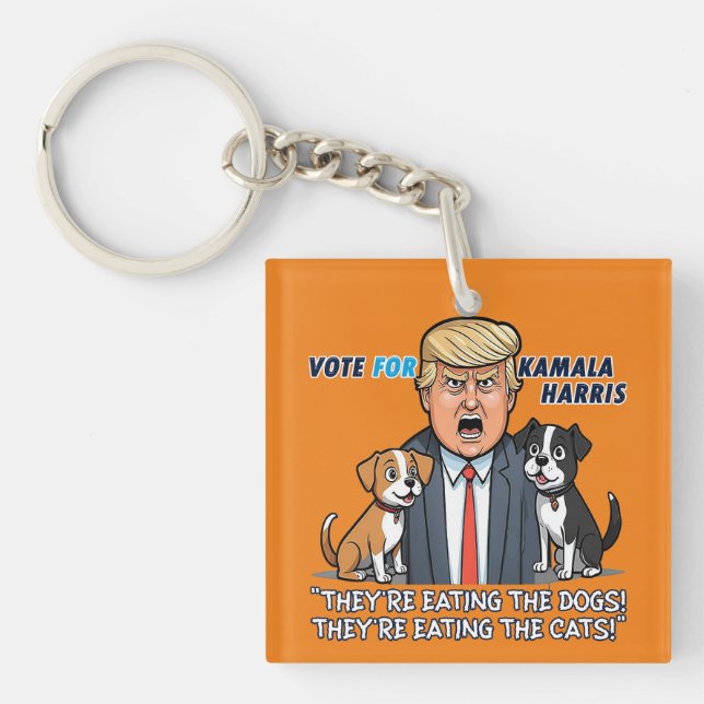 De äter Hundar Funny Trump Kamala 2024 (Framsidan)