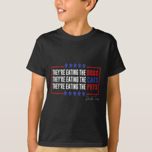 De äter Hundar och äter katterna. T Shirt