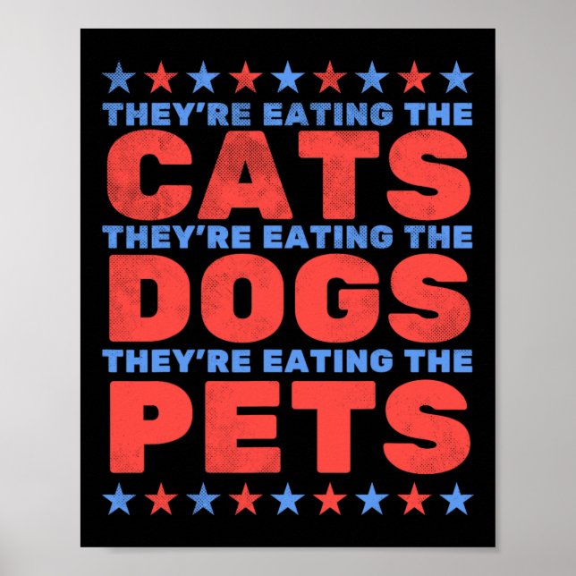 De äter Hundar Poster (Framsidan)