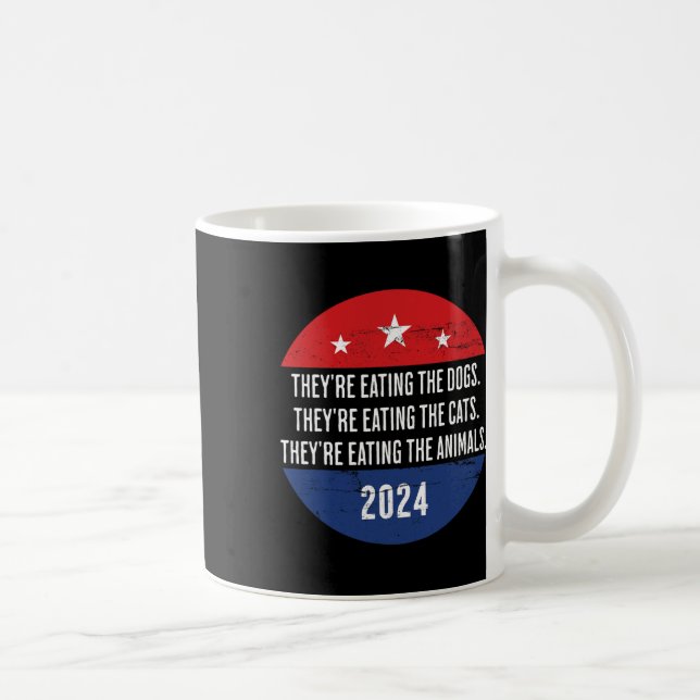 De äter Hundar som de äter upp Cats Tru Kaffemugg (Höger)