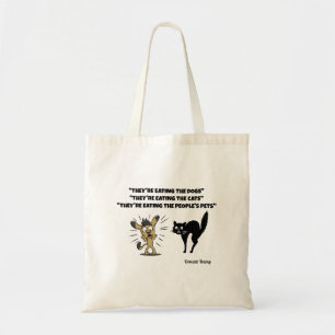 DE ÄTER HUNDARNA... TOTE BAG TYGKASSE
