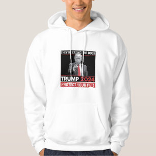 De äter hundarna Trump 2024-debatt Hoodie