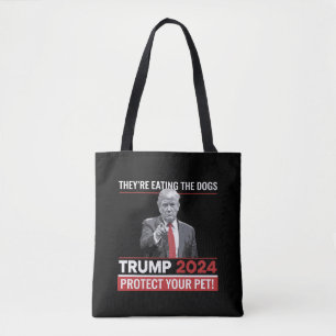 De äter hundarna Trump 2024-debatt Tygkasse