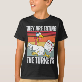 De äter kalkonernas fantastiska Thanksgiving T Shirt