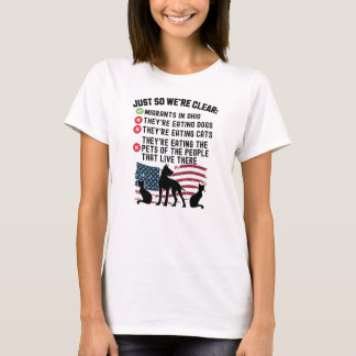 De äter sällskapsdjur i Springfield - Harris Walz T Shirt