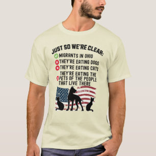 De äter sällskapsdjur i Springfield - Harris Walz T Shirt
