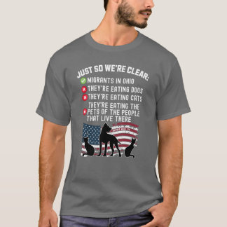 De äter sällskapsdjur i Springfield - Harris Walz T Shirt