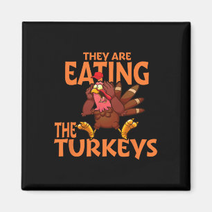 De äter Turkiet Lusnyj Donald Trump Thanksgi Magnet
