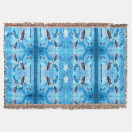 De Baby blue geese Blanket Filt