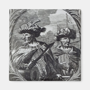 De Barbarossa bröderna Magnet