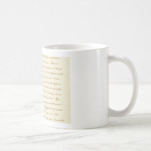 De bäst citationstecknen från Jane Austen Kaffemugg