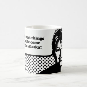 De bäst sakerna i liv kommer från Alaska Kaffemugg