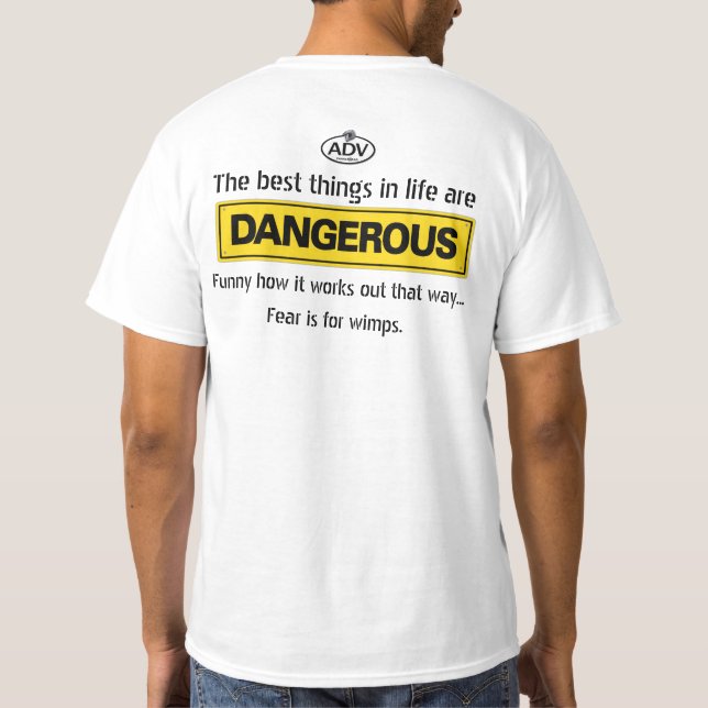 De bäst sakerna i liv… t-shirt (Baksida)