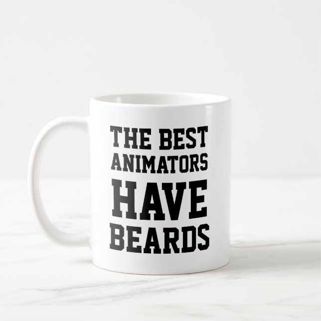 De bästa animatorerna har streck kaffemugg (Vänster)