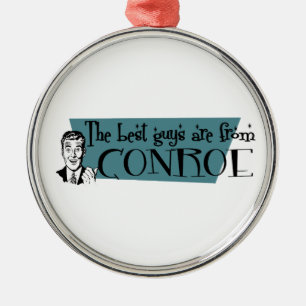 De bästa är från Conroe Julgransprydnad Metall