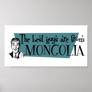 De bästa är från Mongoliet Poster