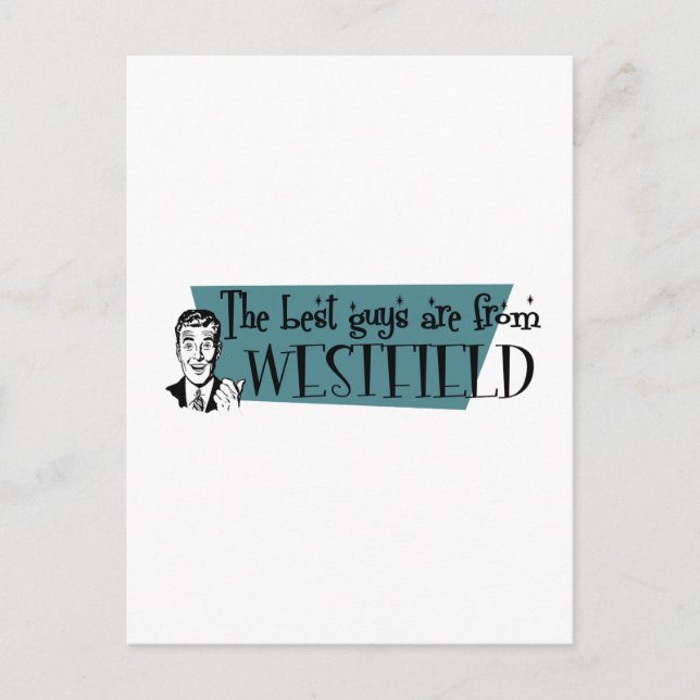 De bästa är från Westfield Vykort (Framsida)