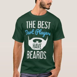 De bästa dammspelarna har streck - roligt skägg t shirt