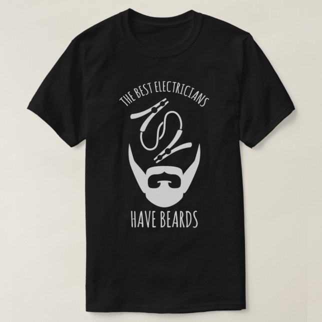 De bästa elektrikerna har alternativ 2 t shirt (Design framsida)