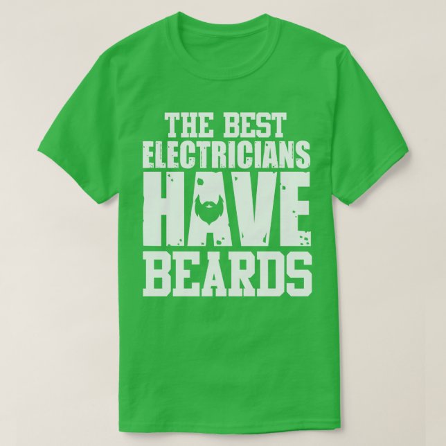 De bästa elektrikerna har gränser t shirt (Design framsida)