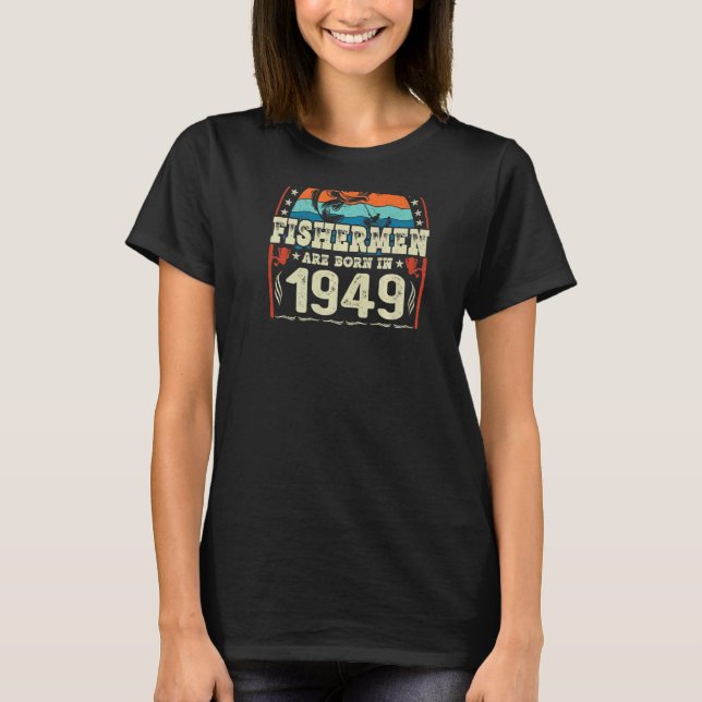 De bästa fiskarna föds 1949 t shirt (Framsida)