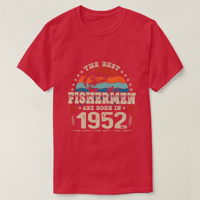 De bästa fiskarna föds 1952 i Älskare T Shirt (Design framsida)