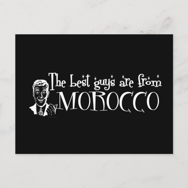 De bästa flickorna kommer från Marocko Vykort (Framsida)
