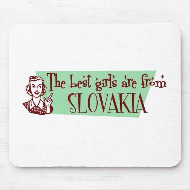 De bästa flickorna kommer från Slovakien Musmatta (Framsidan)