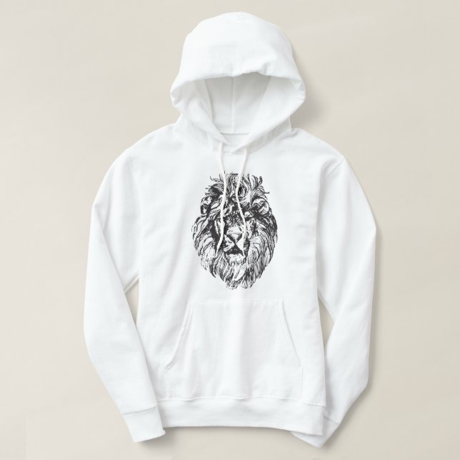 De bästa föds som LEO Hoodie (Design framsida)
