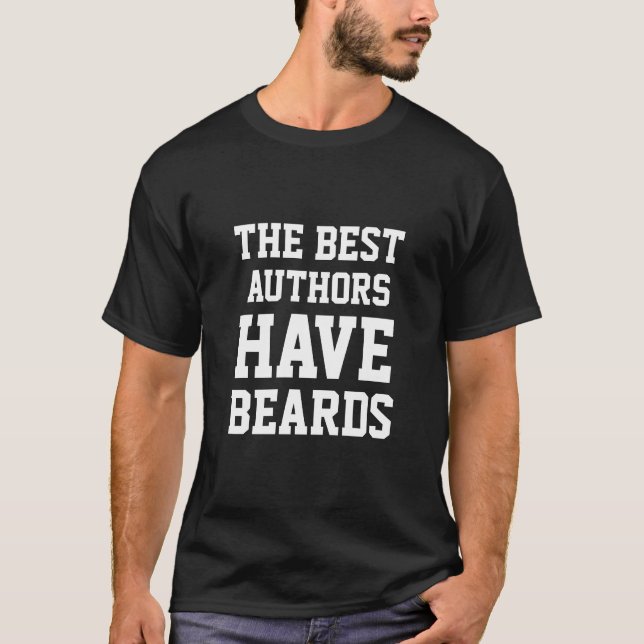 De bästa författarna har gränser t shirt (Framsida)