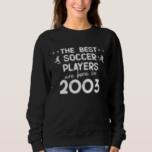 De bästa fotbollsspelarna är födda år 2003 t shirt