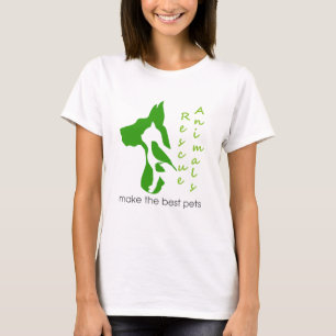 De bästa husdjuren i rädding är i högre grad djur tee shirt