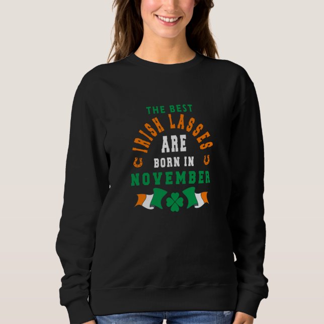 De bästa irländska lektorerna är födda i november tee (Framsida)
