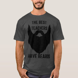 De bästa lärarna har böjda skjortor t shirt