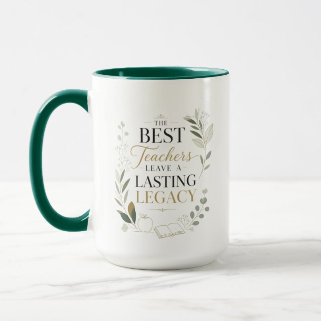 De bästa lärarna lämnar efter sig ett bestående ar mugg (Vänster)