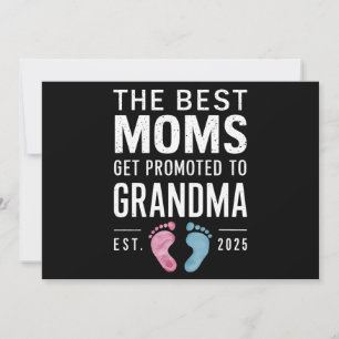 De Bästa Mammorna Befördas Till Mormor Est 2025 Inbjudningar