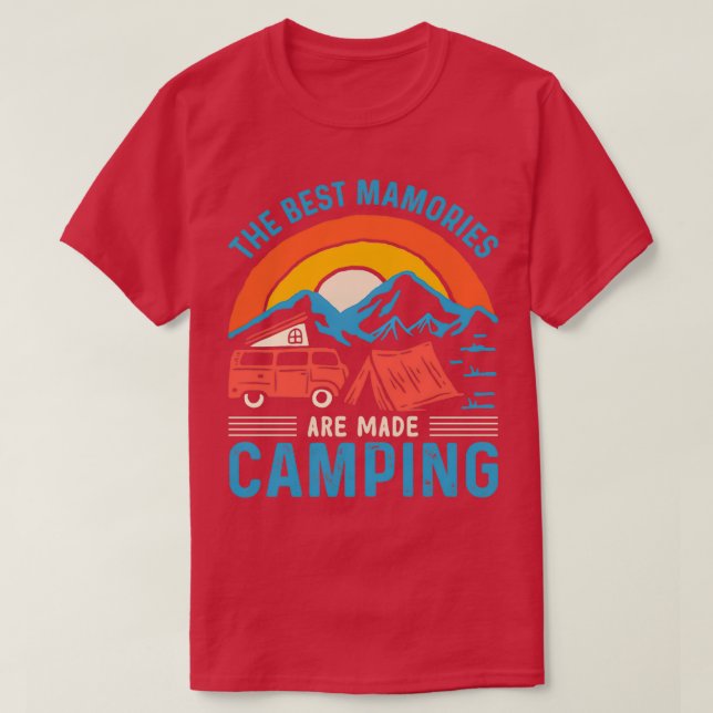 De bästa mamorierna är kampanjade t shirt (Design framsida)
