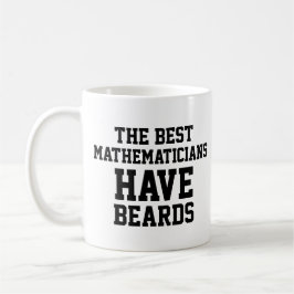 De Bästa Matematikerna Har Skägg Kaffemugg