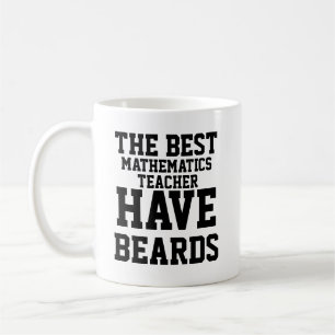 De Bästa Matematiklärarna Har Skägg Kaffemugg