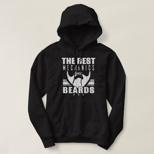 De bästa mekanismerna har gränser hoodie (Design framsida)