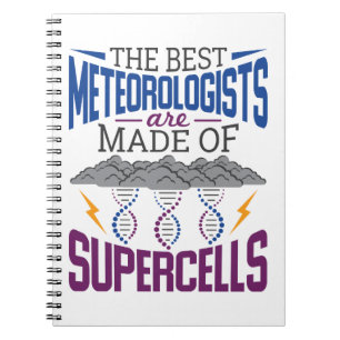 De bästa meteorologer är superceller anteckningsbok