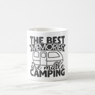 De bästa minnesmärkena är att göra Camping-ljudet Kaffemugg