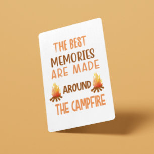 De bästa minnesmärkena finns runt en Campfire Casinokort