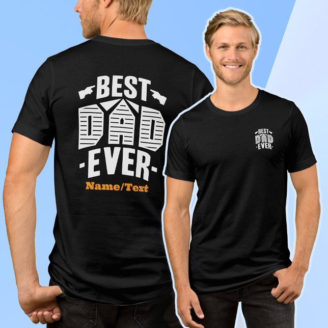 De bästa Pappa någonsin funna Fars dag Manar-tröjo T Shirt (fathers day mens tshirts funny fathersday black men's tees gift for dad new first time father )